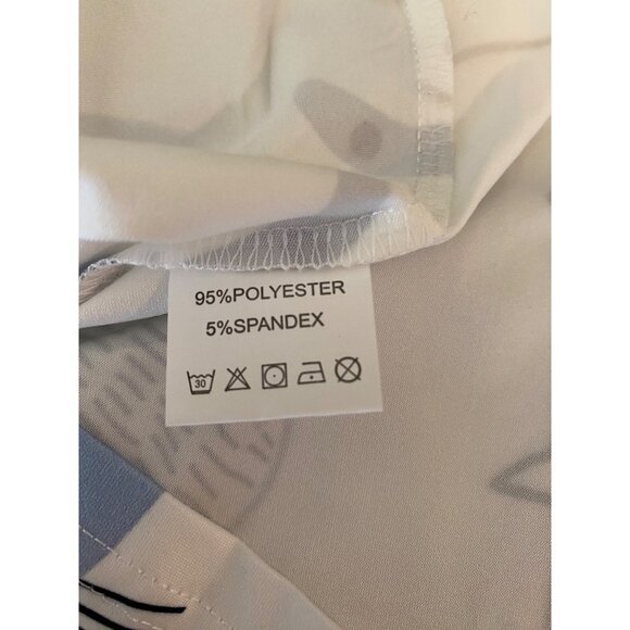 2 Cat Print T-Shirts Womens Short Sleeve 1XL - Picture 4 of 9